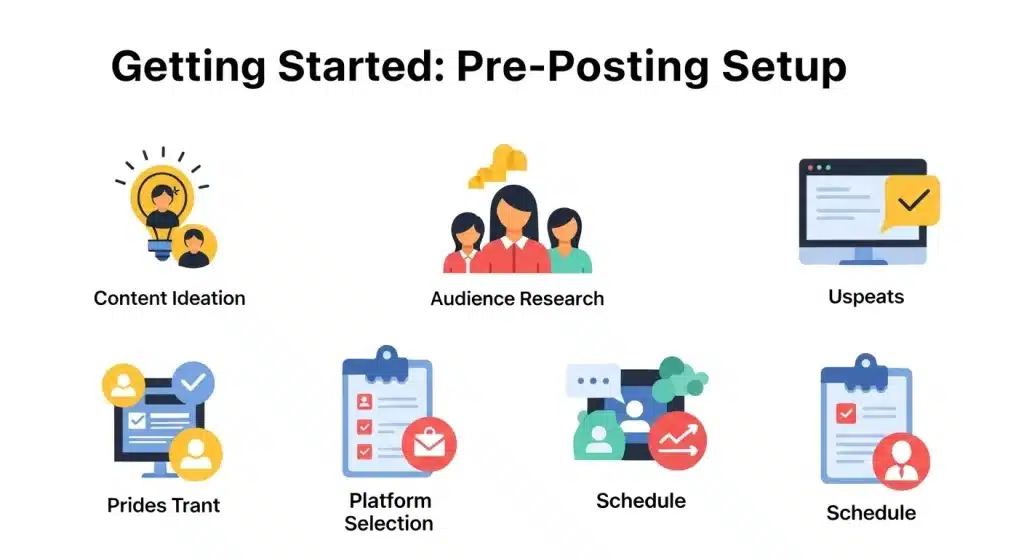 Getting Started: Pre-Posting Setup