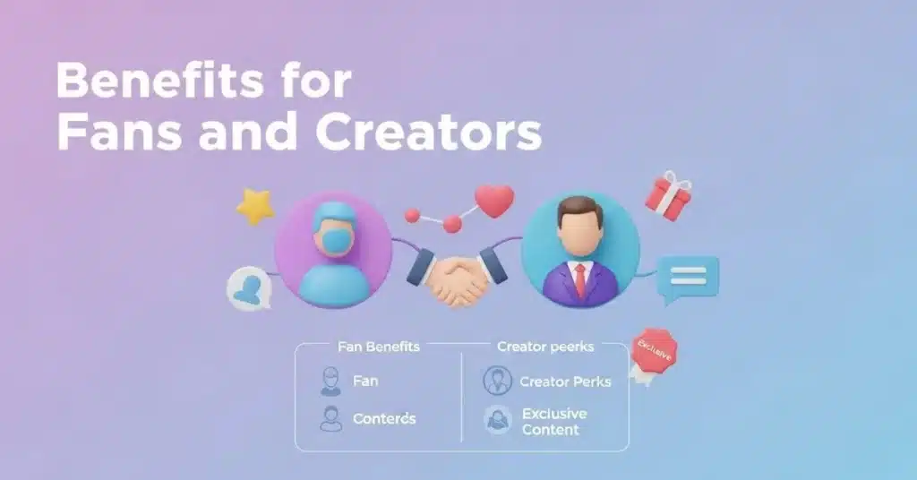 Benefits for Fans and Creators