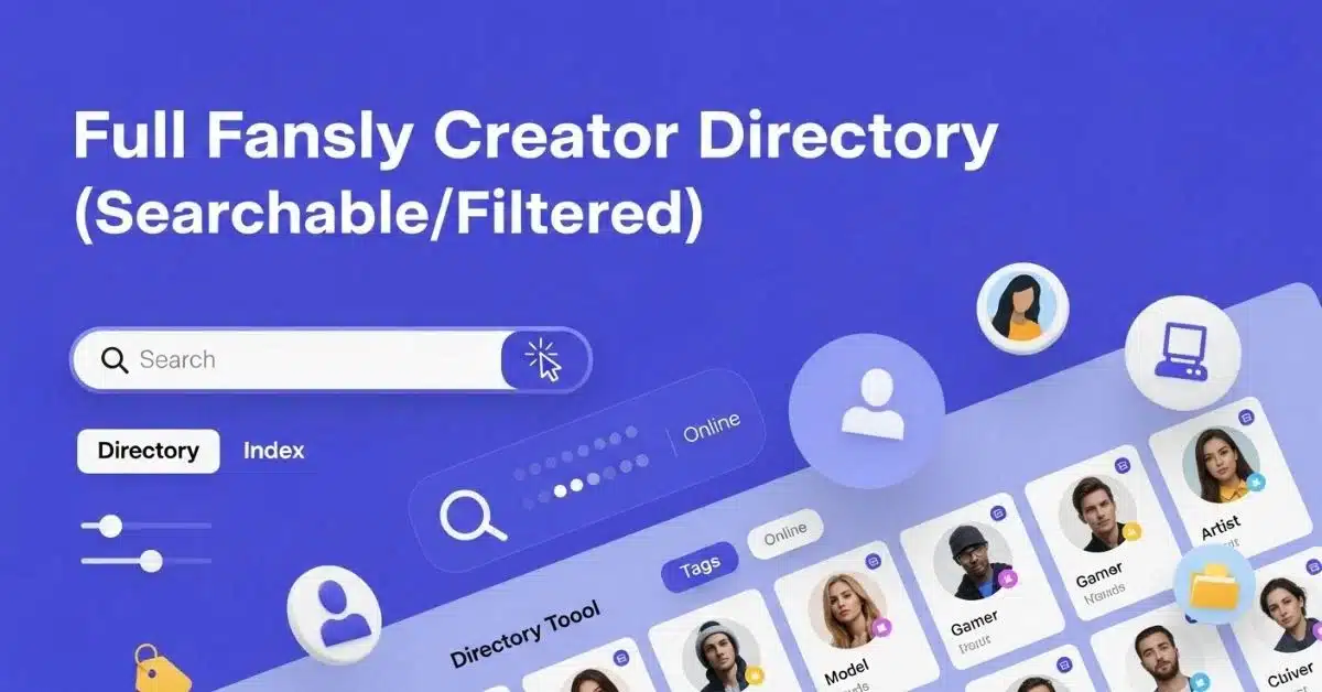 Fansly Creator Directory