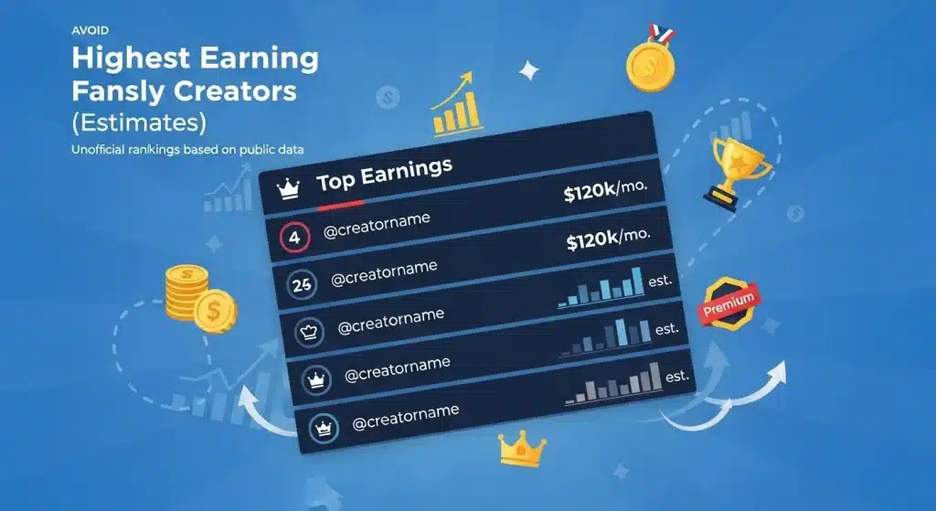 Highest Earning Fansly Creators 
