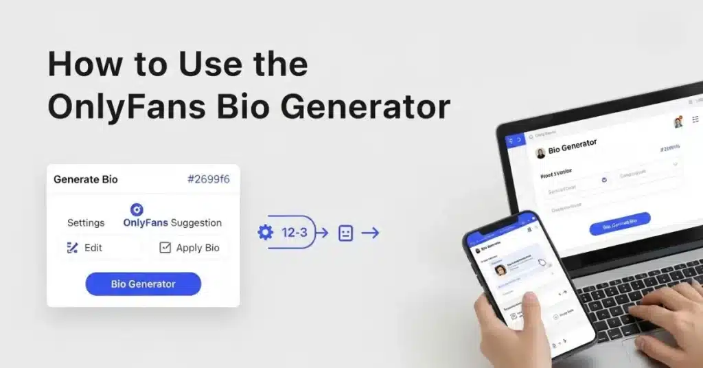 How to Use the OnlyFans Bio Generator