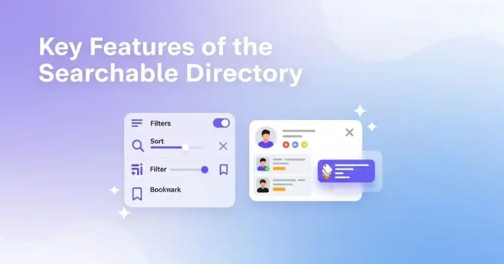 Key Features of the Searchable Directory