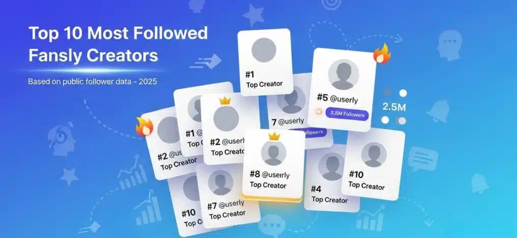 Top 10 Most Followed Fansly Creators