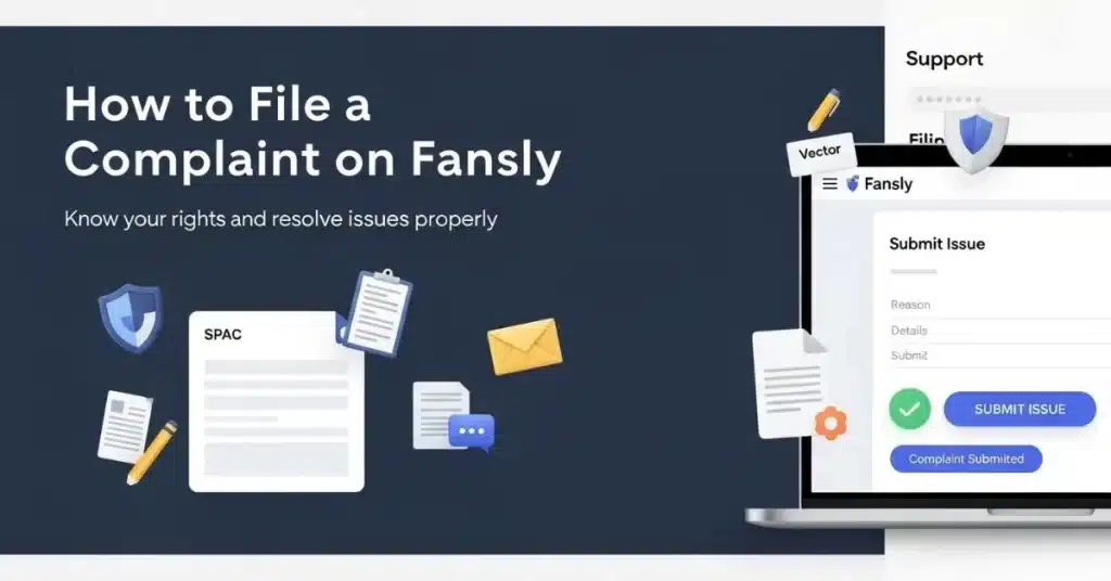 How to File a Complaint on Fansly