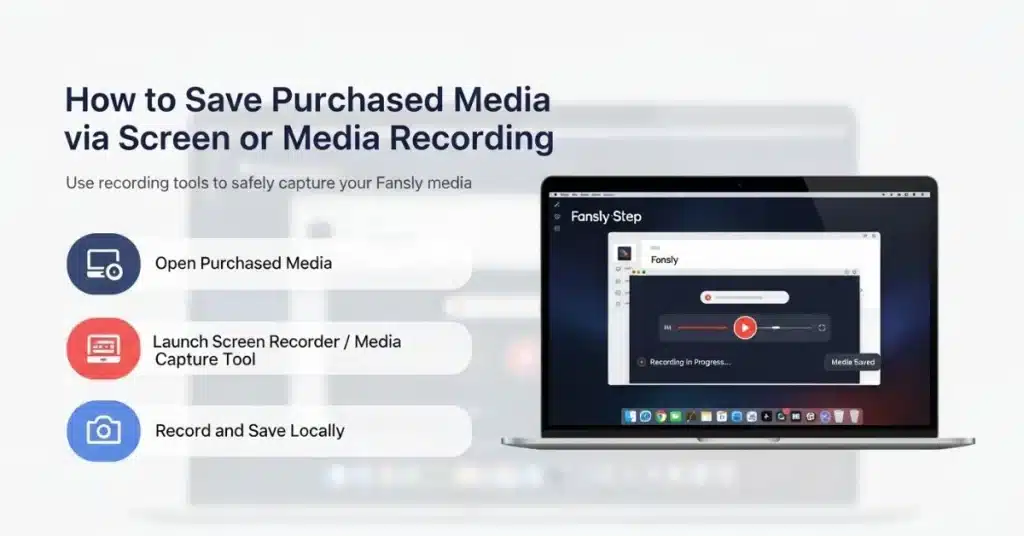 How to Save Purchased Media via Screen or Media Recording